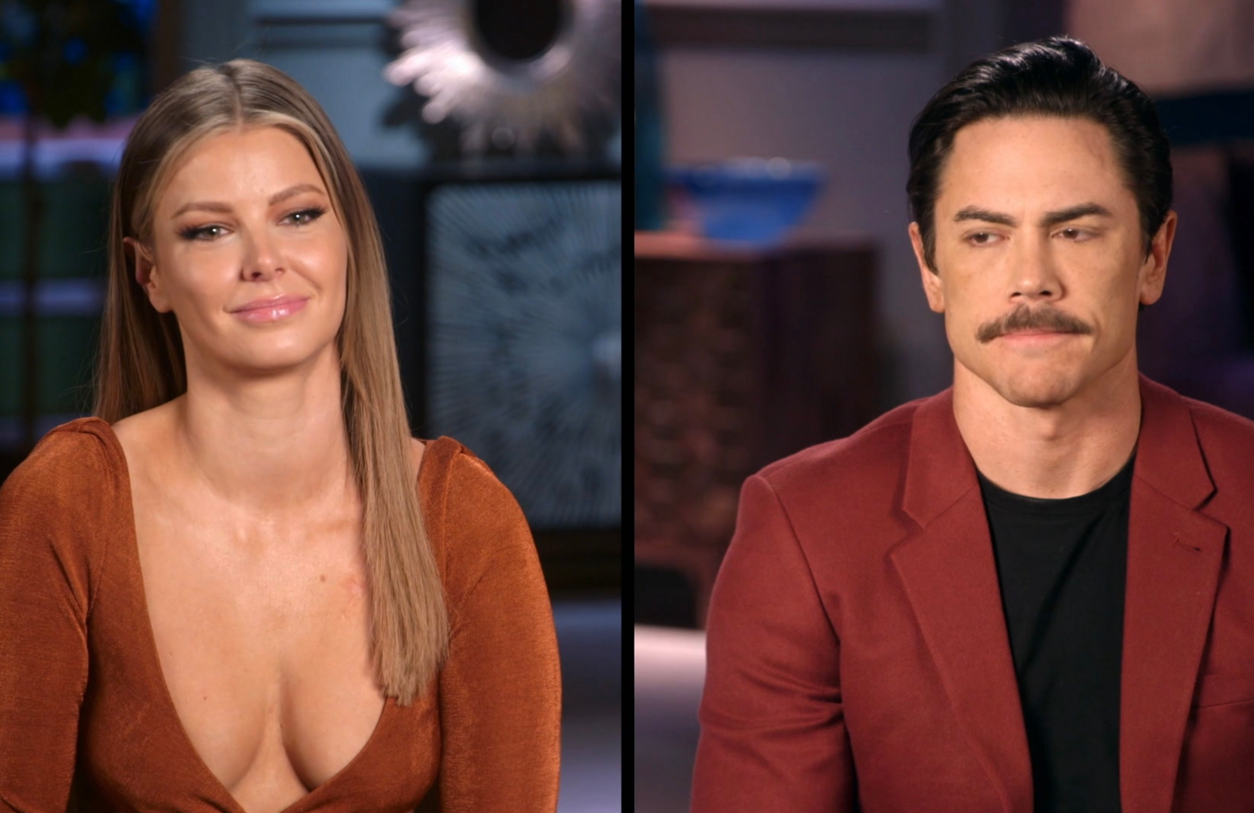 Ariana Madix and Tom Sandoval in Vanderpump Rules (Photo: Bravo)