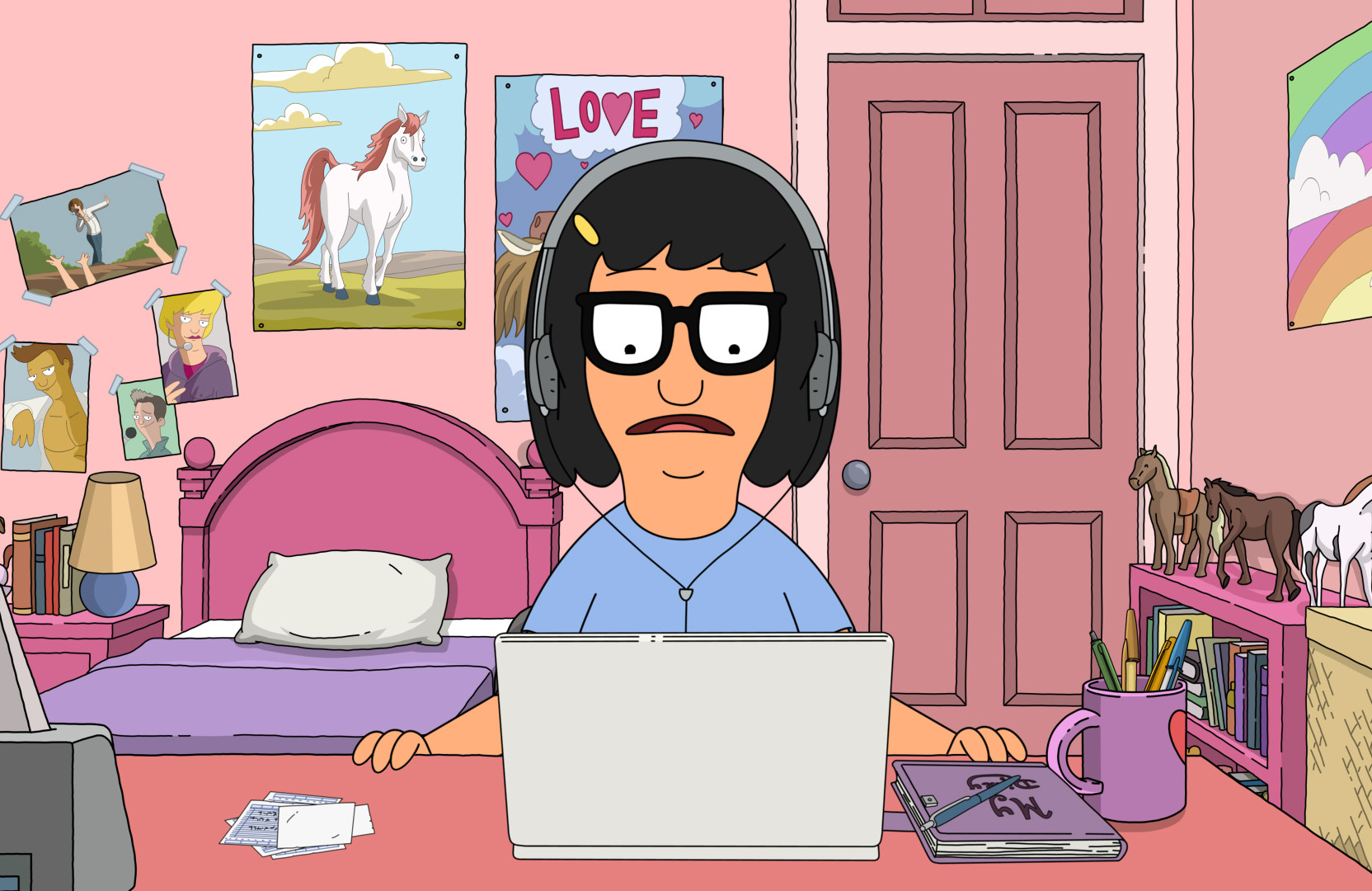 Tina (Dan Mintz) had more ups and downs than ever in Bob's Burgers Season 13. (Photo: FOX/20th Television)