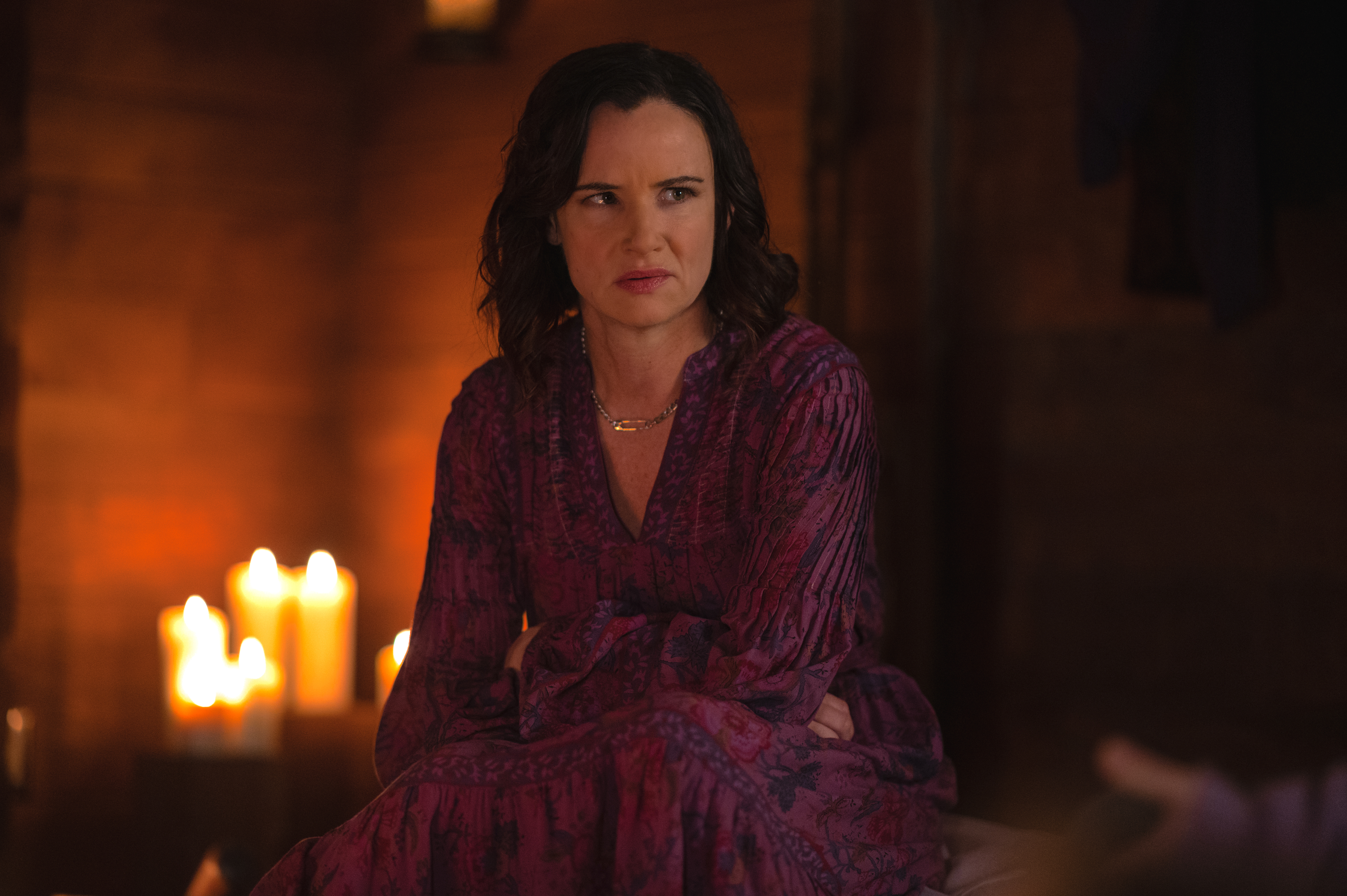 Juliette Lewis as Nat in Yellowjackets (Photo: Kailey Schwerman/Showtime)