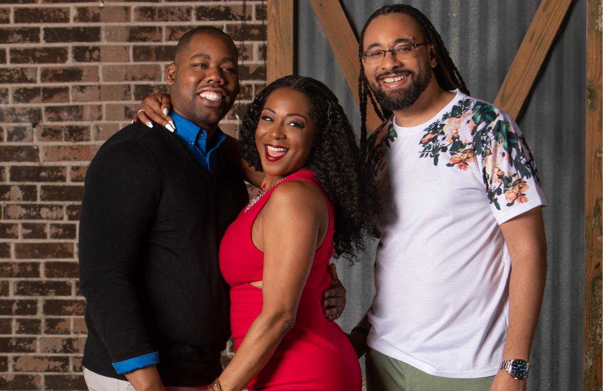 Carl, Kenya, and Tiger of Seeking Brother Husband (Photo: TLC)