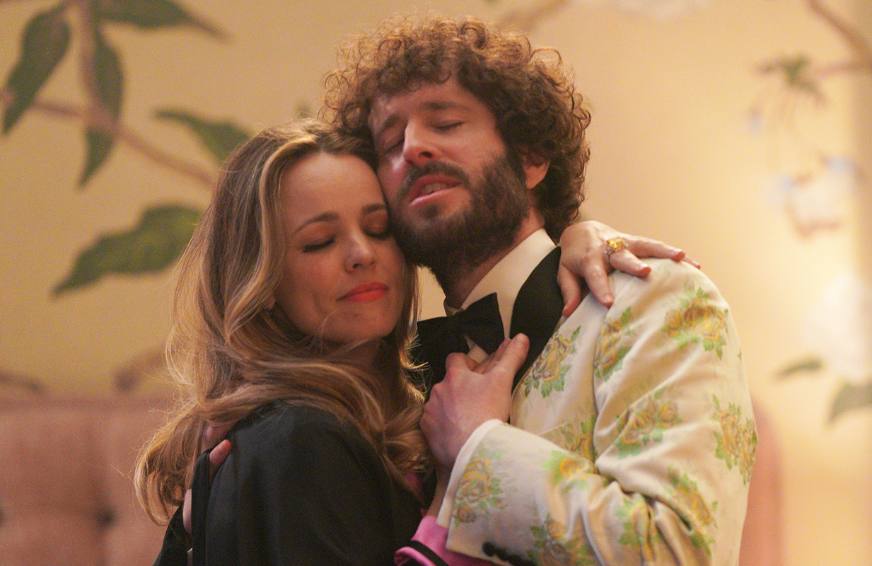 Rachel McAdams and Dave Burd in the Dave Season 3 finale (Photo: Byron Cohen/FX)