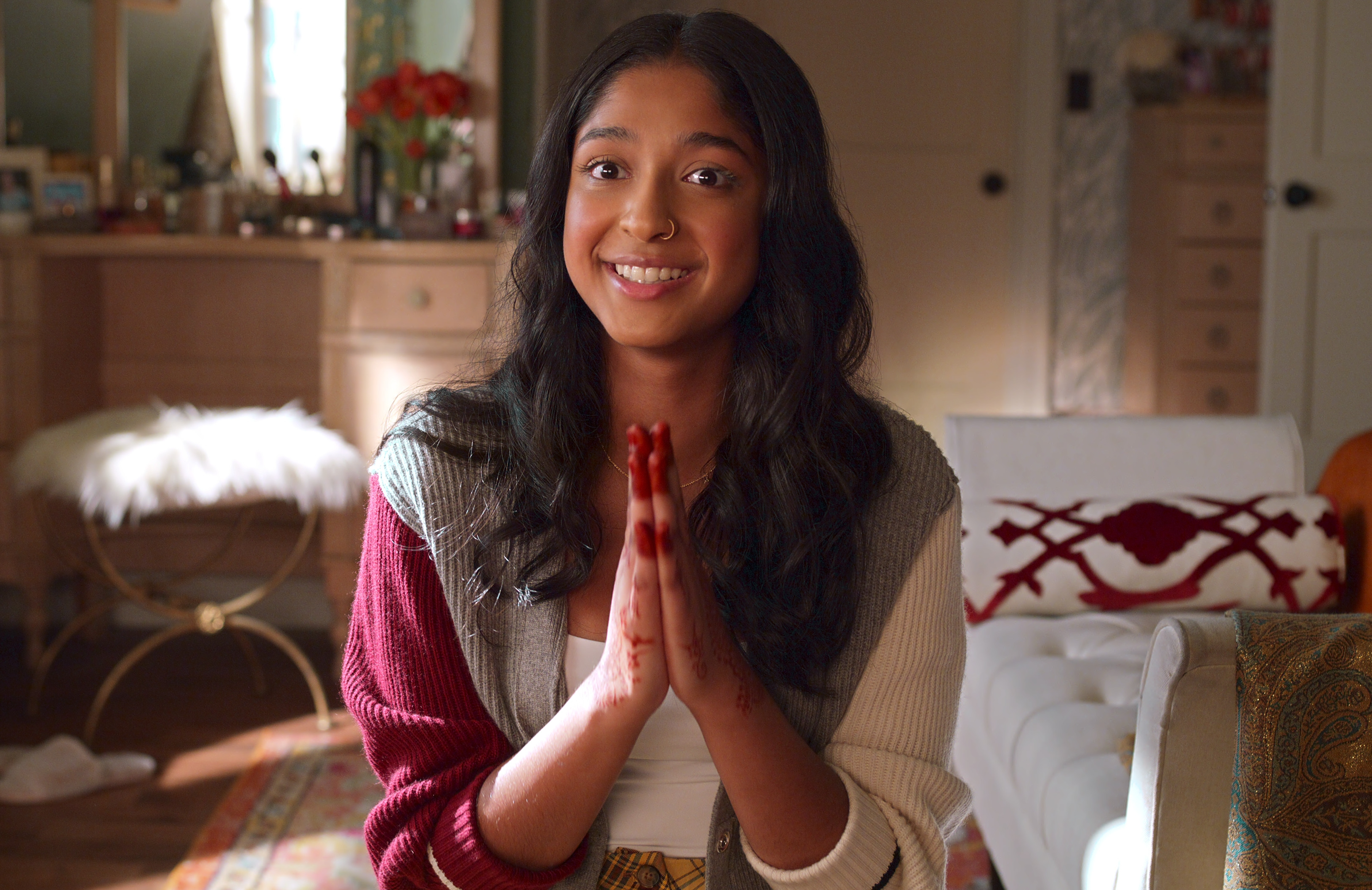 Maitreyi Ramakrishnan in Never Have I Ever (Photo: Netflix)