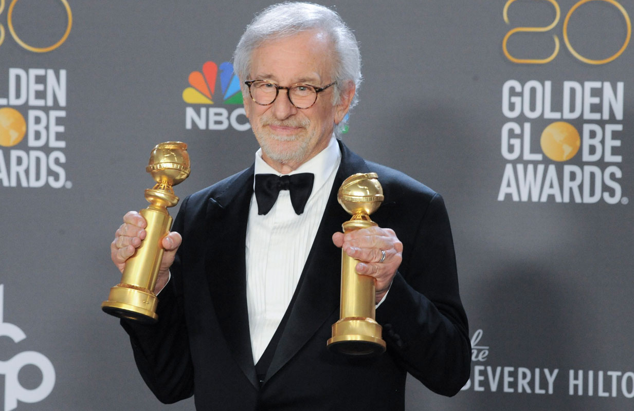 Steven Spielberg at the 2023 Golden Globe Awards (photo: Elizabeth Goodenough/Everett Collection)
