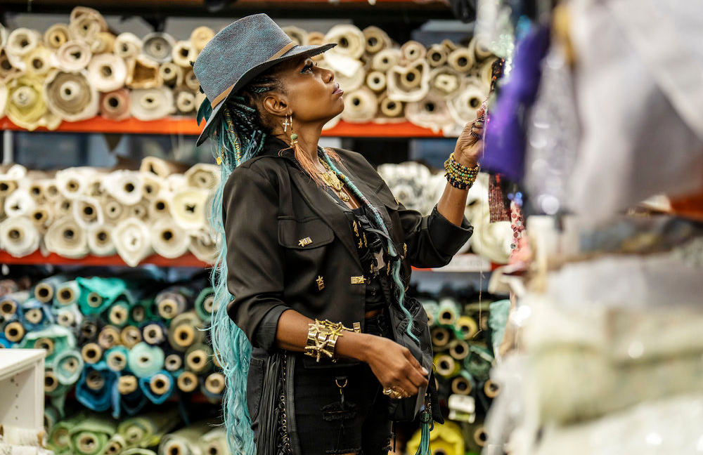 Kara Saun in Project Runway (Photo: Zach Dilgard/Bravo)