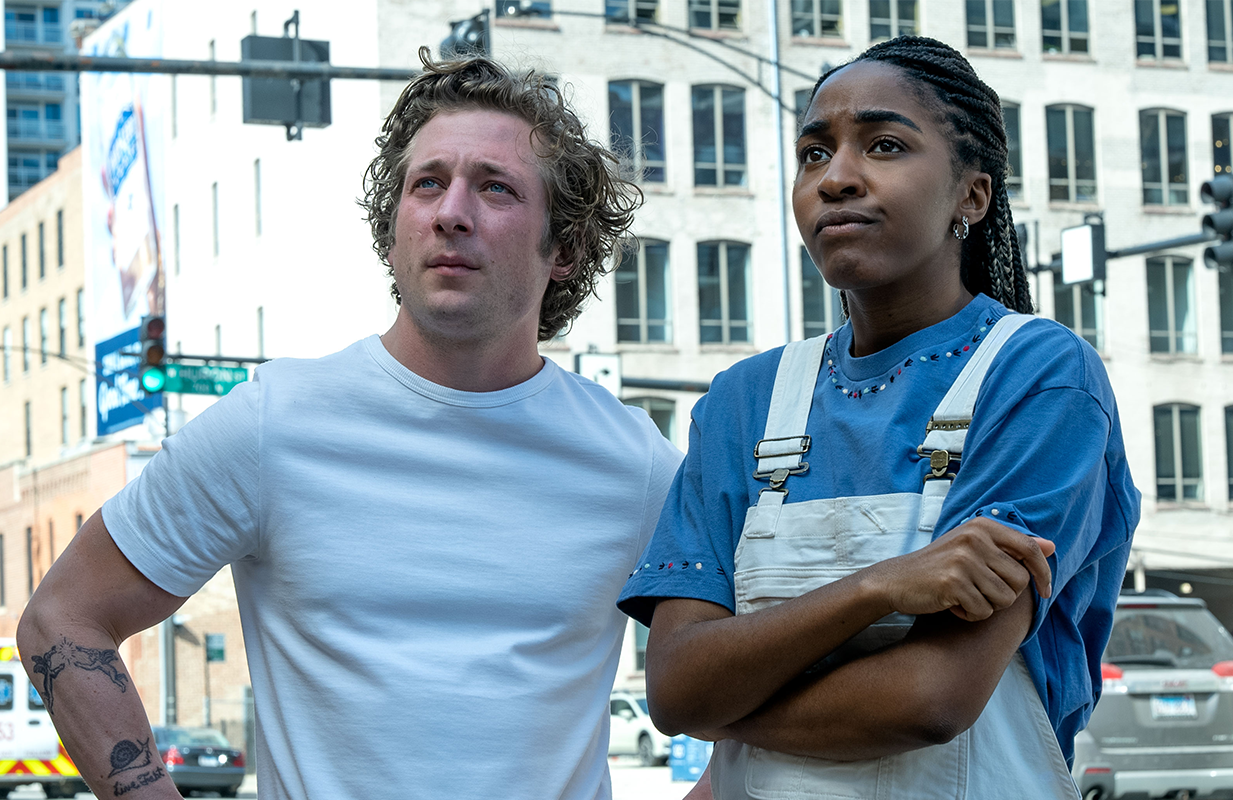 Jeremy Allen White and Ayo Edebiri in The Bear Season 2 (Photo: Chuck Hodes/FX)