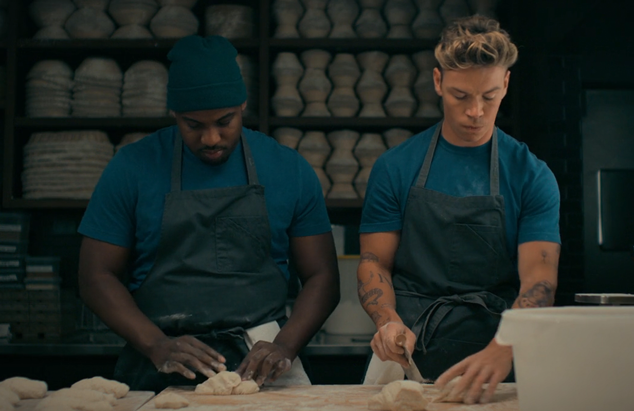 Lionel Boyce and Will Poulter in The Bear (Photo: FX)