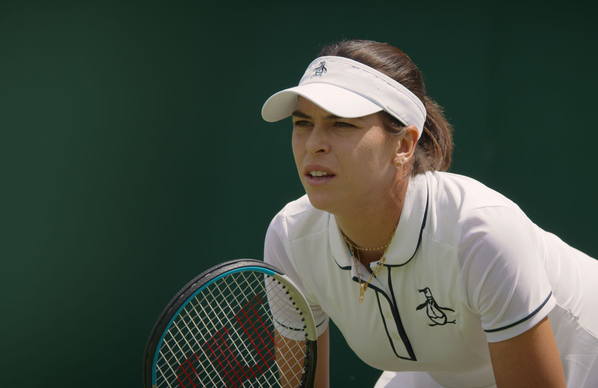 Ajla's Tomljanović in Break Point (Photo: Netflix)
