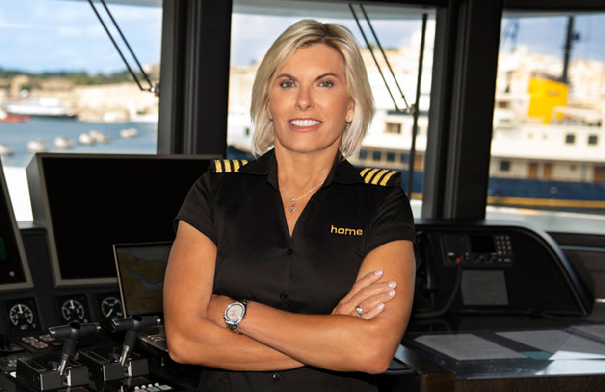 Below Deck Mediterranean's Captain Sandy (Photo: Lauren Basset/Bravo)