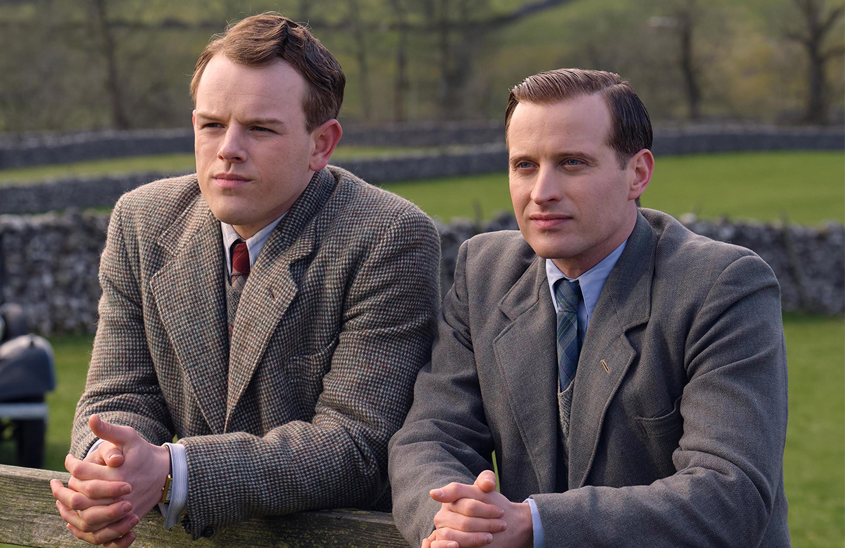 Callum Woodhouse and Nicholas Ralph in All Creatures Great and Small (Photo: Courtesy of Playground Television (UK) Ltd.)
