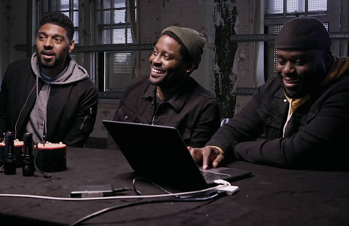 Juwan Mass, Dalen Spratt, and Marcus Harvey a.k.a. The Ghost Brothers (Photo: Discovery+)
