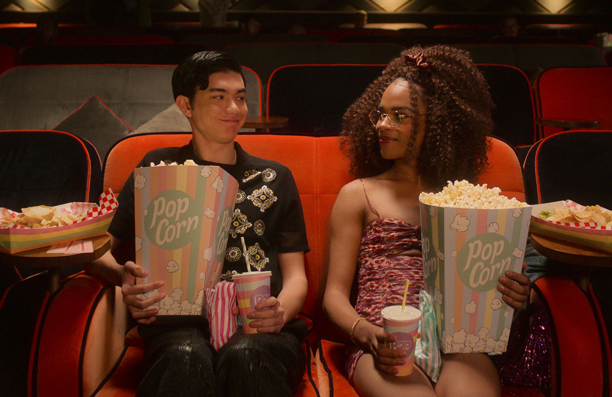 William Gao and Yasmin Finney on Heartstopper (Photo: Netflix)