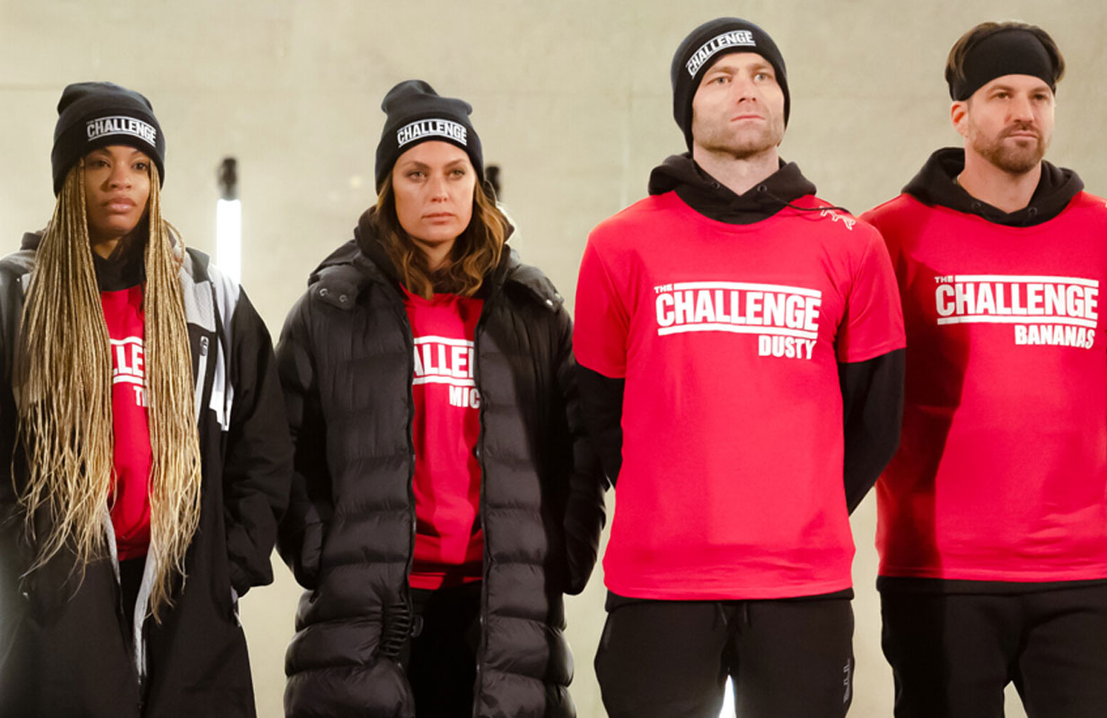 Tiffany Mitchell, Michele Fitzgerald, Dusty Harris, Johnny Bananas (Photo: CBS)