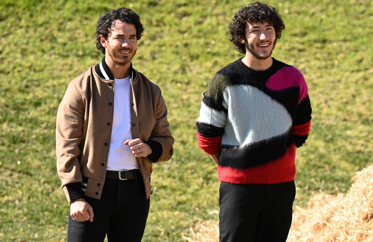 Kevin Jonas, Franklin Jonas (Photo: ABC/John Fleenor)