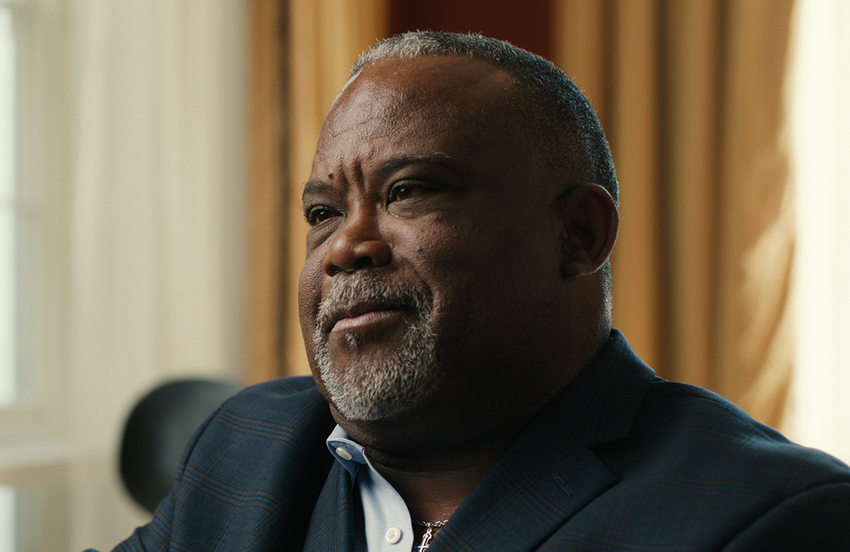 Michael Johnson, former youth protection officer for the Boy Scouts of America. (Photo: Netflix)