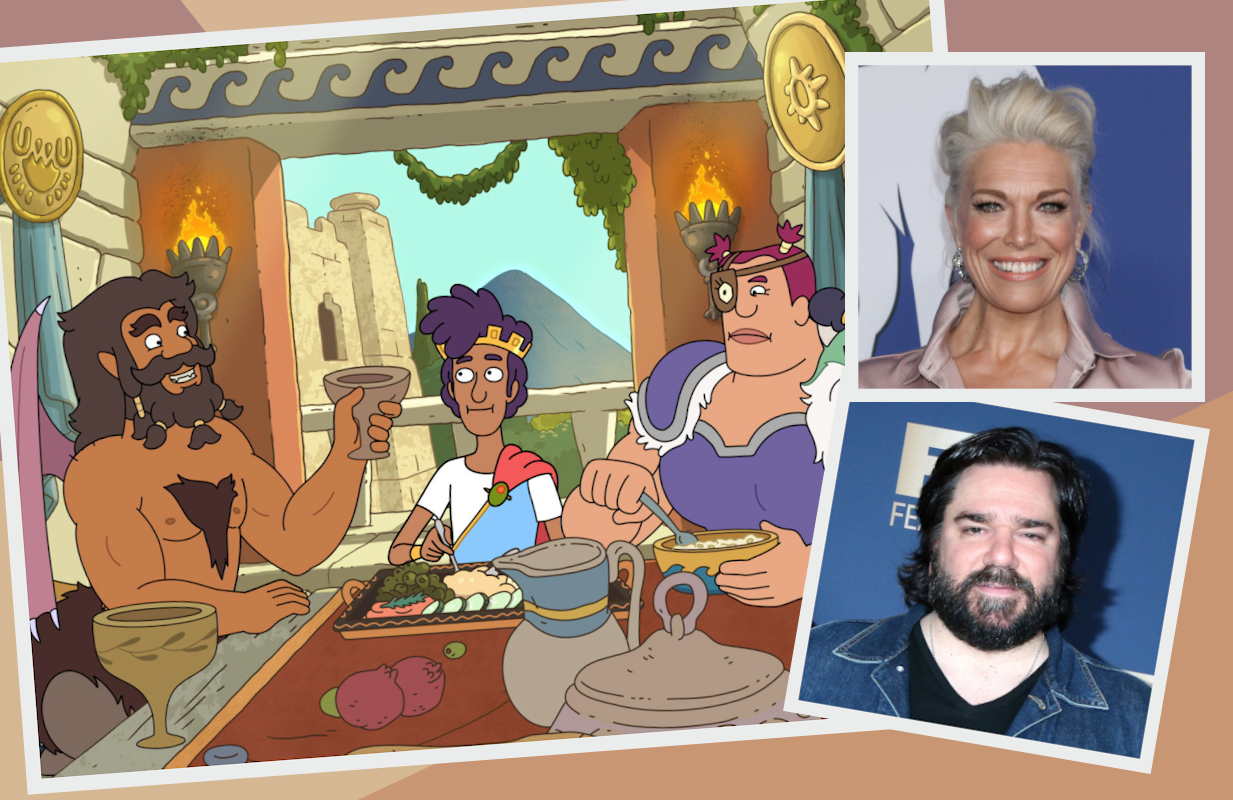 Hannah Waddingham and Matt Berry lead the Krapopolis voice cast. (Photos: Fox/Everett Collection)