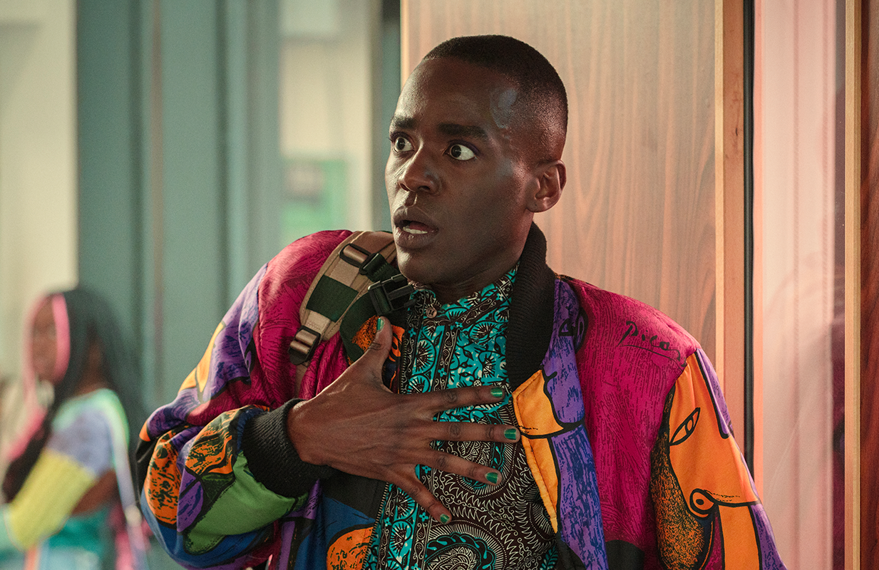 Ncuti Gatwa in Sex Education Season 4 (Photo: Samuel Taylor/Netflix)