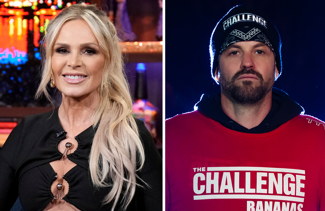 Tamra Judge on WWHL; Johnny Bananas on The Challenge: USA (Photos: NBC/Jonne Roriz/Paramount)