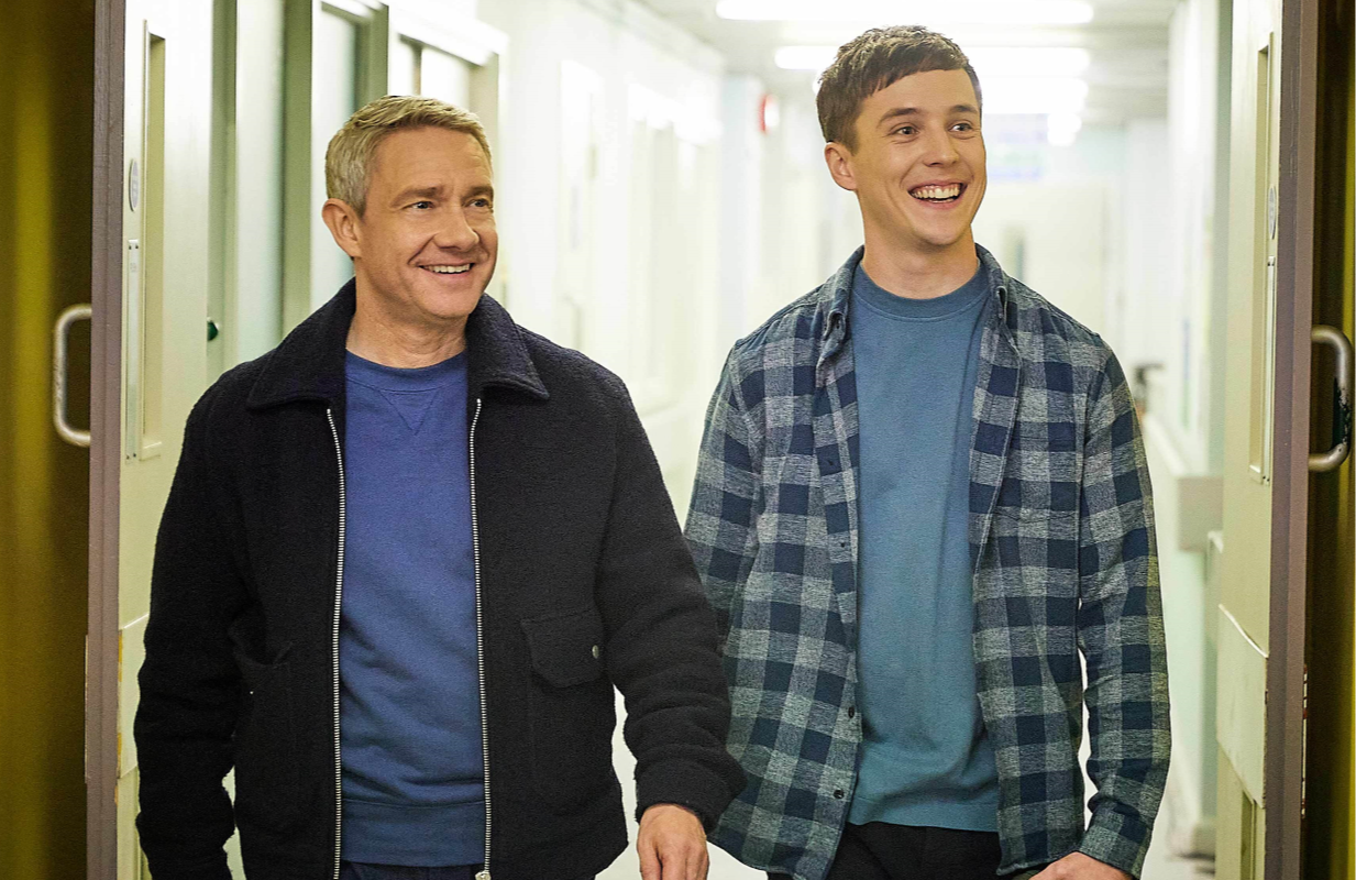 Martin Freeman and Alex Eastwood star in Breeders (Photo: Mark Johnson/FX)