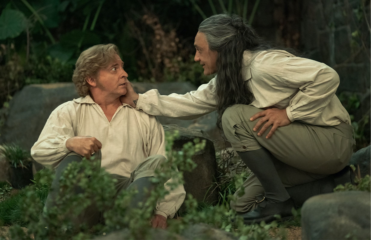 Rhys Darby and Taika Waititi in Our Flag Means Death (Photo: Max)