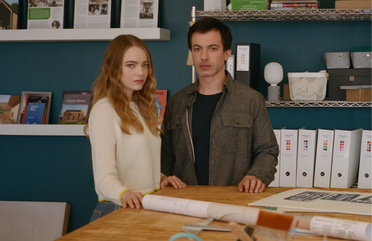 Emma Stone and Nathan Fielder in The Curse (Photo: Showtime)