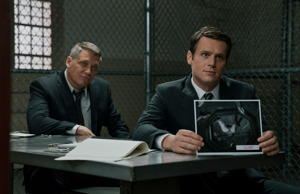 Holt McCallany and Jonathan Groff in Mindhunter (Photo: Patrick Harbron/Netflix)