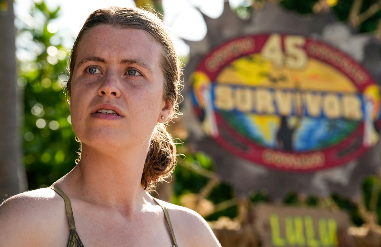 Emily Flippen on Survivor (Photo: Robert Voets/CBS)