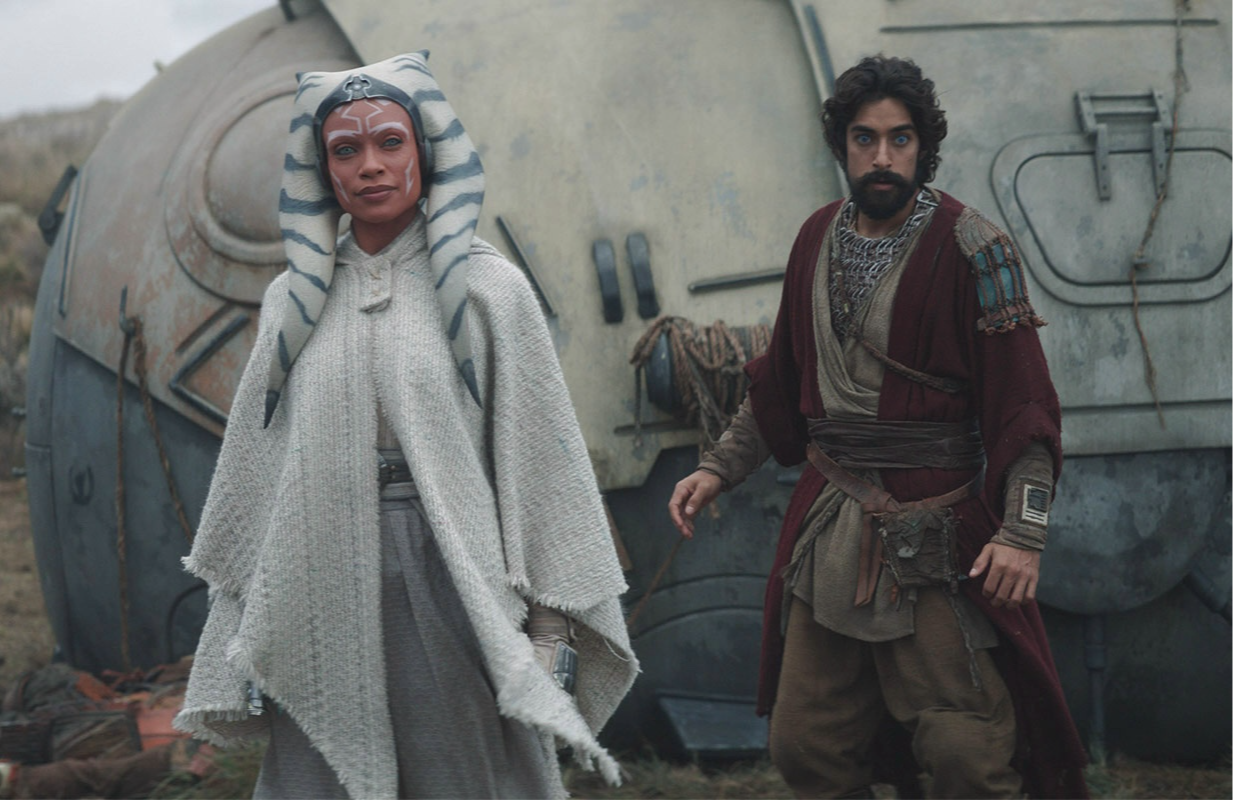 Rosario Dawson and Eman Esfandi in Ahsoka (Photo: Disney+/Lucasfilm)