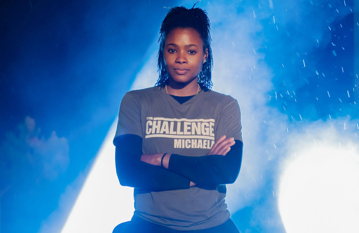 Michaela Bradshaw on The Challenge: USA (photo: CBS)