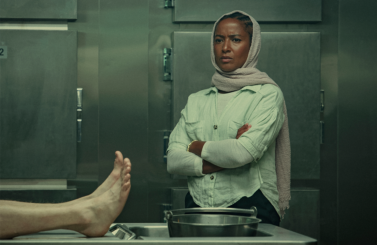 Amaka Okafor in Bodies (Photo: Matt Towers/Netflix)