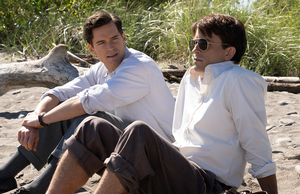 Matt Bomer and Jonathan Bailey in Fellow Travelers (Photo: Ben Mark Holzberg/Showtime)