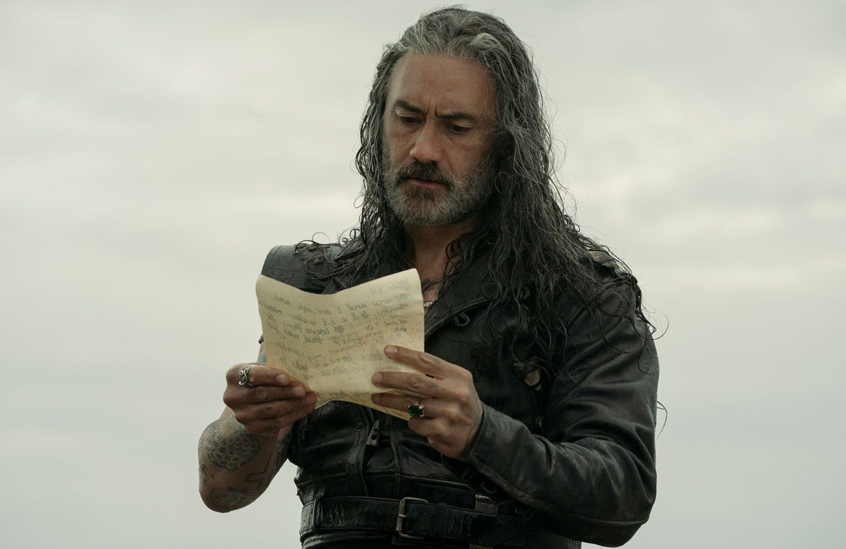 Taika Waititi on Our Flag Means Death (photo: Nicola Dove/Max)
