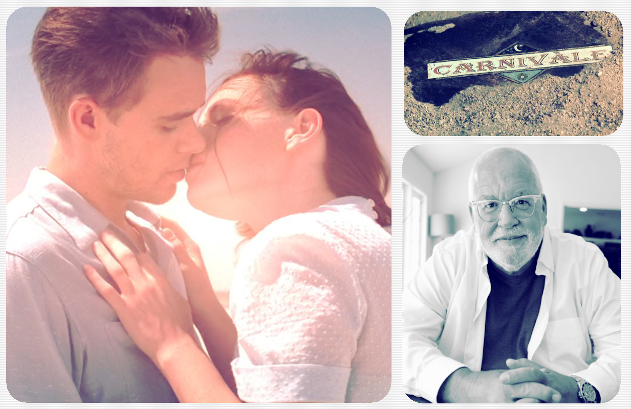 Nick Stahl, Clea DuVall, Daniel Knauf (Photos: HBO, Daniel Knauf; Primetimer graphic)