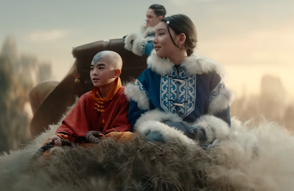 Gordon Cormier and Kiawentiio Tarbell (Photo: Avatar: The Last Airbender)