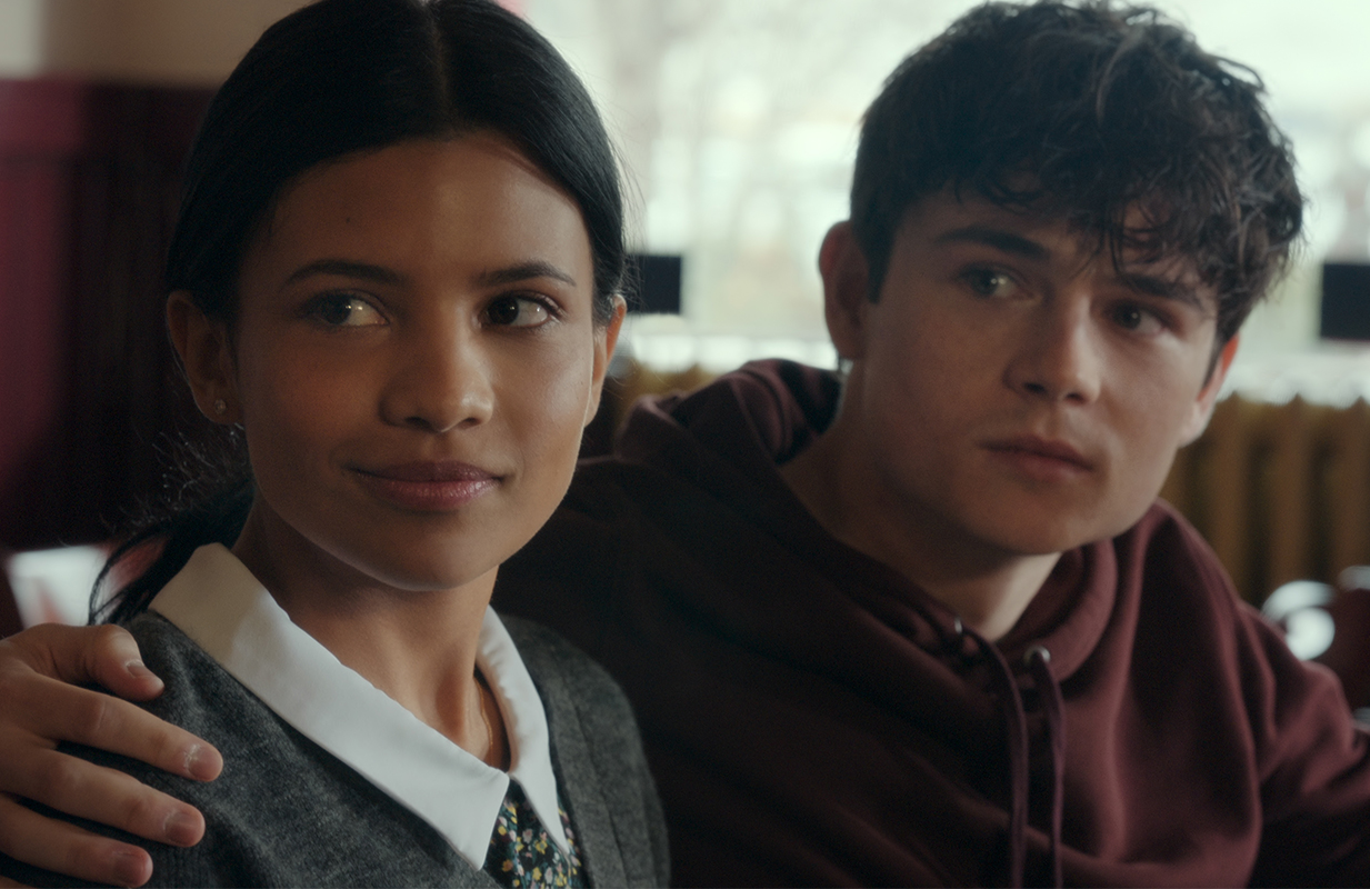 Nikki Rodriguez and Ashby Gentry in My Life With the Walter Boys (Photo: Netflix) 