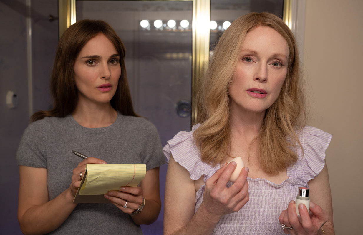 Natalie Portman and Julianne Moore in May December (Photo: Netflix)