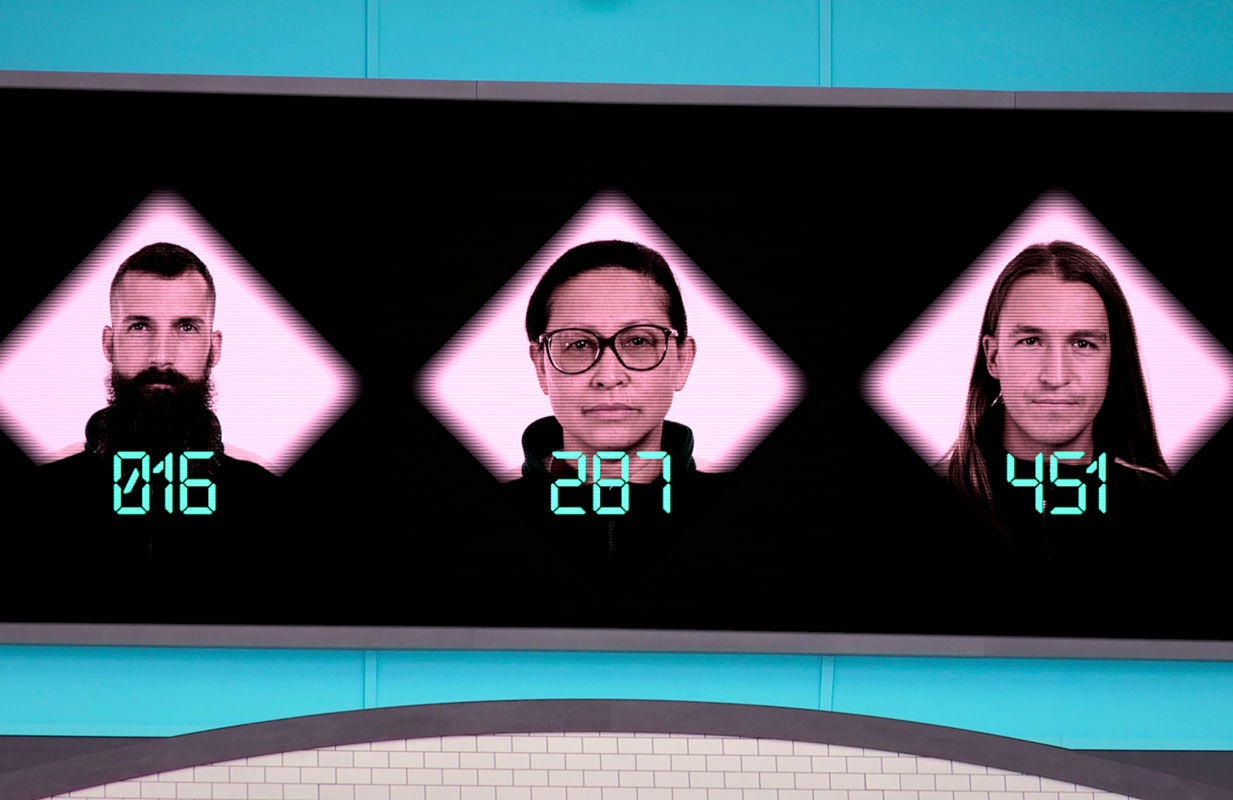Sam Wells, Mai Whelan, Phill Cain in Squid Game: The Challenge (Photo: Netflix)