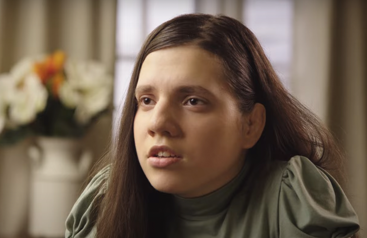 Natalia sits for an interview in The Curious Case of Natalia Grace: Natalia Speaks (Photo: Investigation Discovery)