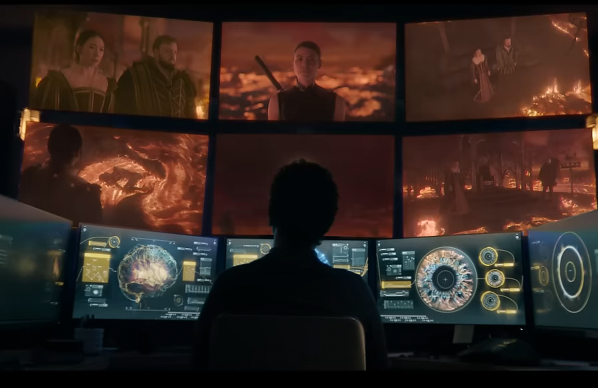 Recognize anyone? (Screenshot: Three Body Problem)