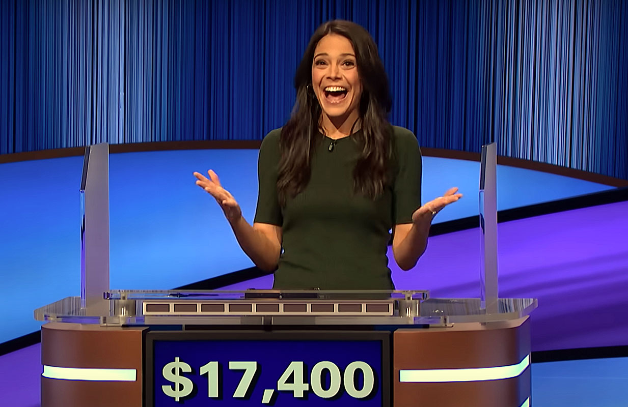 Katie Nolan on Celebrity Jeopardy (Photo: ABC)