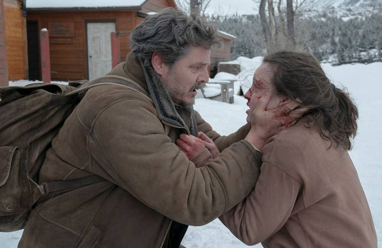 Pedro Pascal and Bella Ramsey in The Last of Us (Photo: Liane Hentscher: HBO)