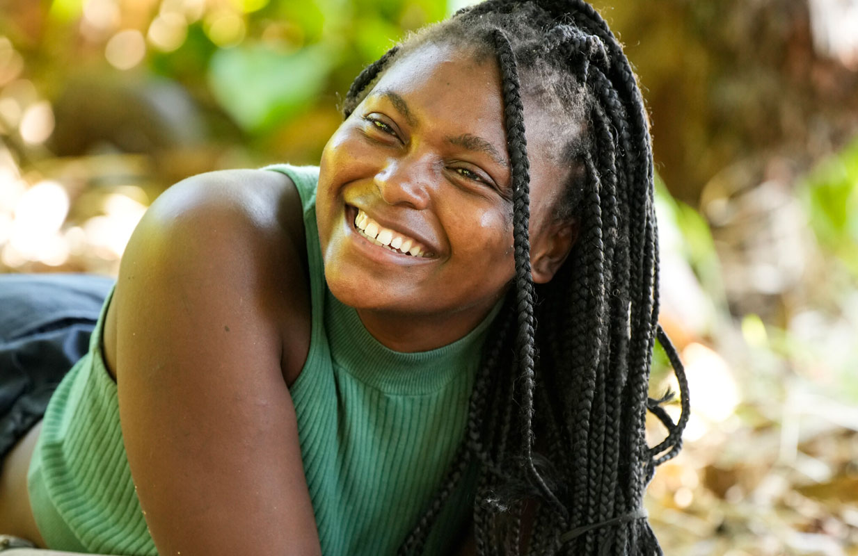 Katurah Topps on Survivor (photo: CBS)