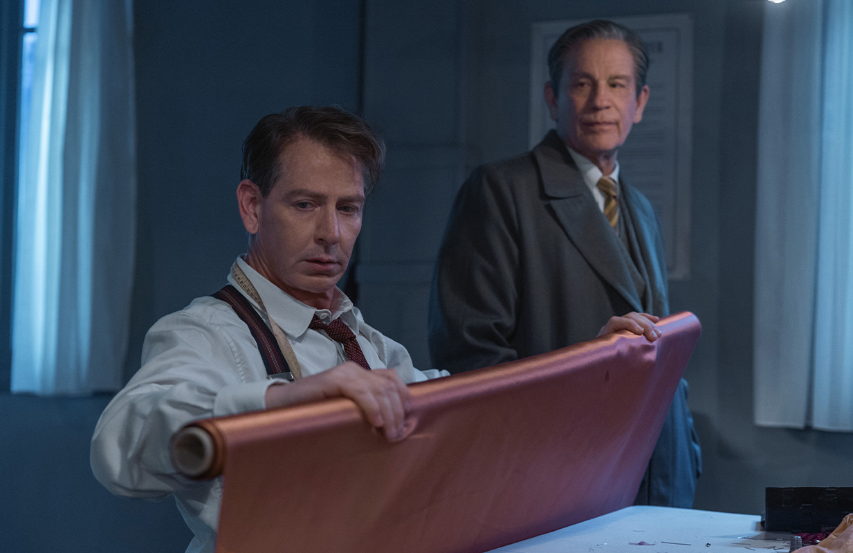 Ben Mendelsohn and John Malkovich in The New Look (Photo: Apple TV+)