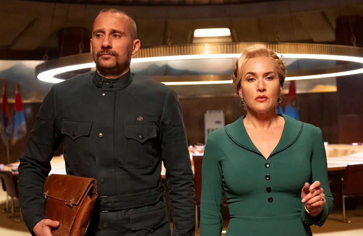 Matthias Schoenaerts and Kate Winslet in The Regime (Photo: Miya Mizuno/HBO)
