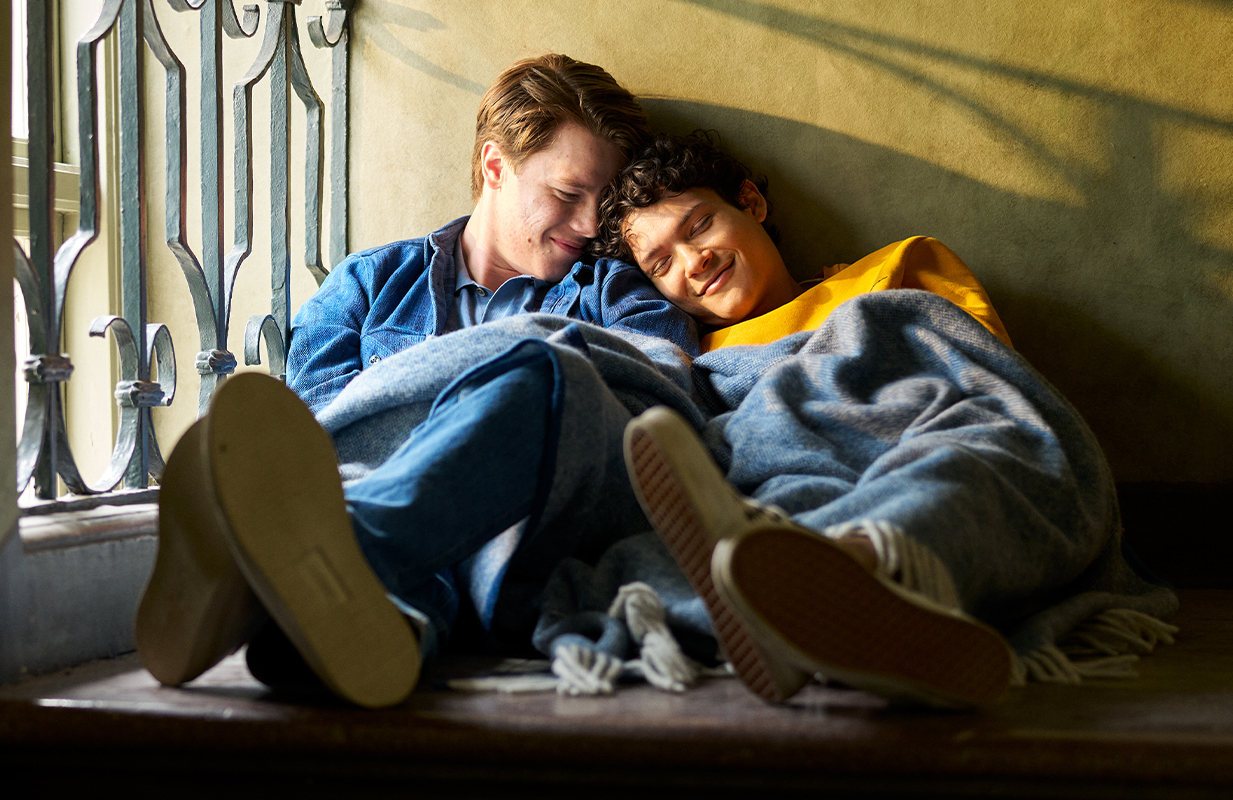 Edvin Ryding and Omar Rudberg in Young Royals (Photo: Netflix)