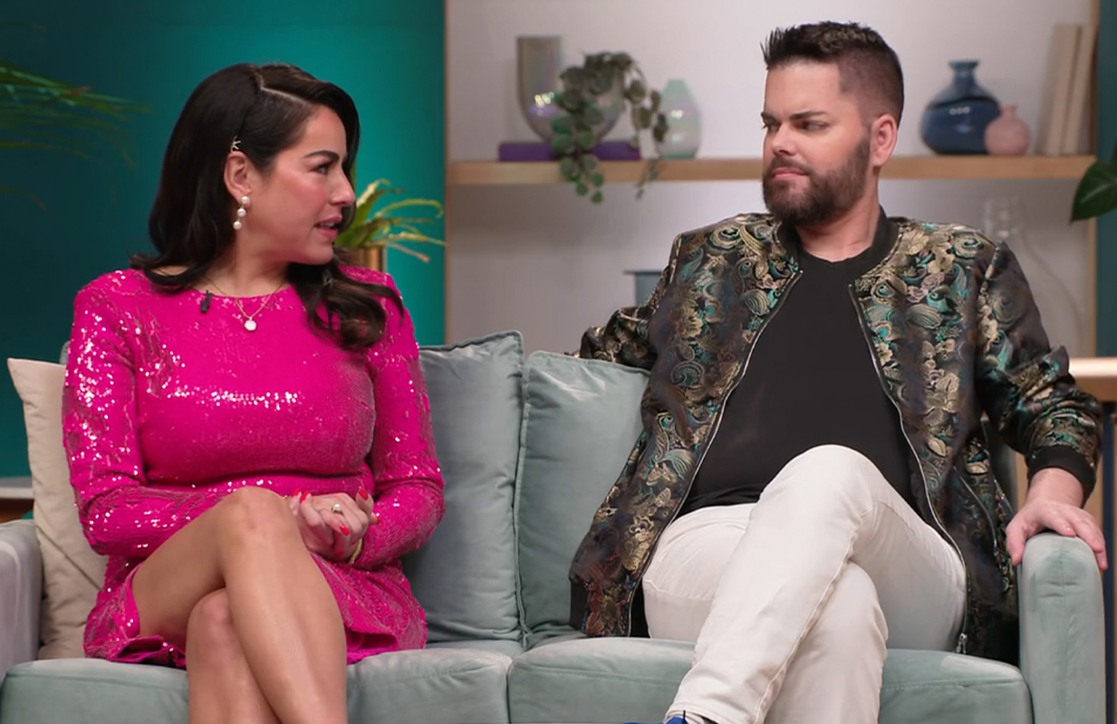 Veronica Rodriguez and Tim Malcolm (Screenshot: 90 Day: The Single Life Tell All)