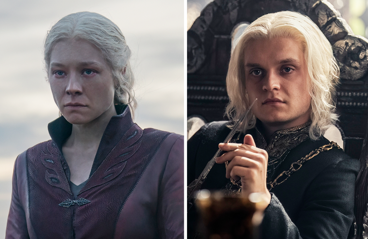 Emma D'Arcy and Tom Glynn-Carney in House of the Dragon Season 2 (Photos: HBO)