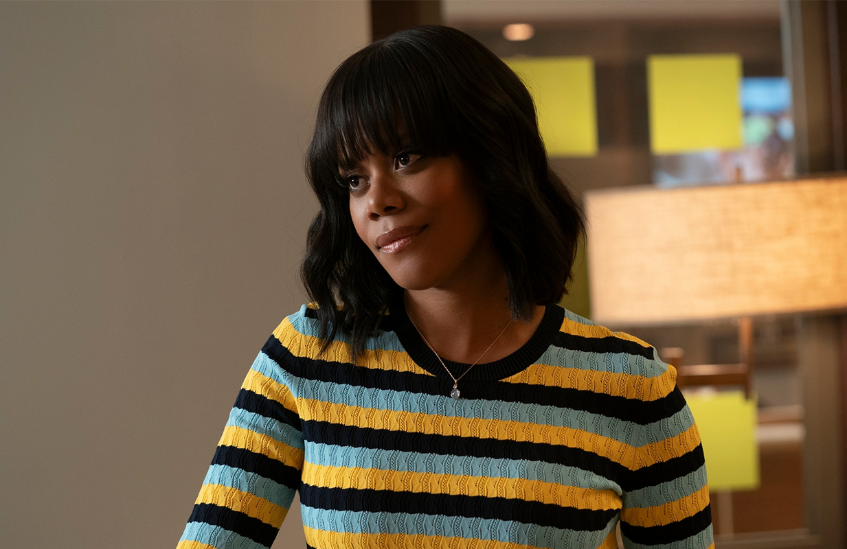 Christina Elmore in The Girls on the Bus (Photo: Nicole Rivelli/Max)