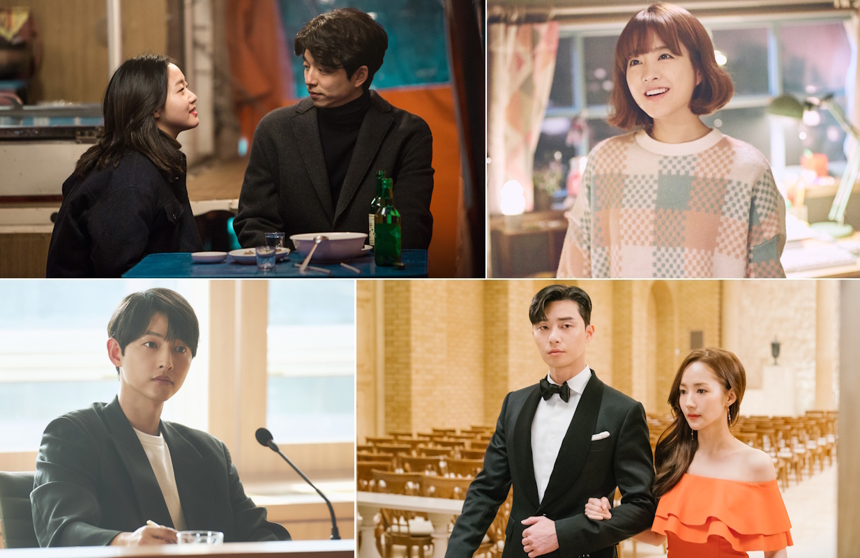 Clockwise: Guardian: The Lonely and Great God; Strong Girl Bong-Soon; What's Wrong With Secretary Kim; Reborn Rich (Photos: Viki)