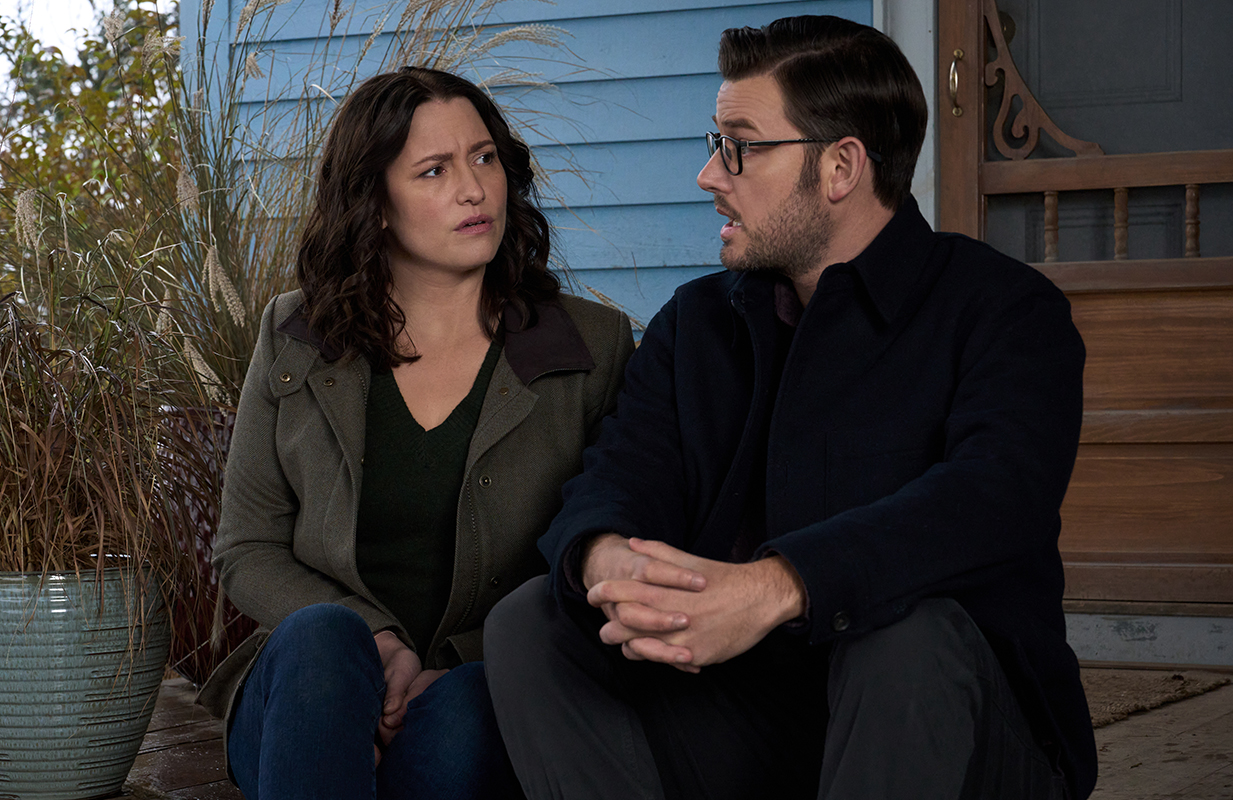 Chyler Leigh and Evan Williams in The Way Home (Photo: Hallmark Channel)
