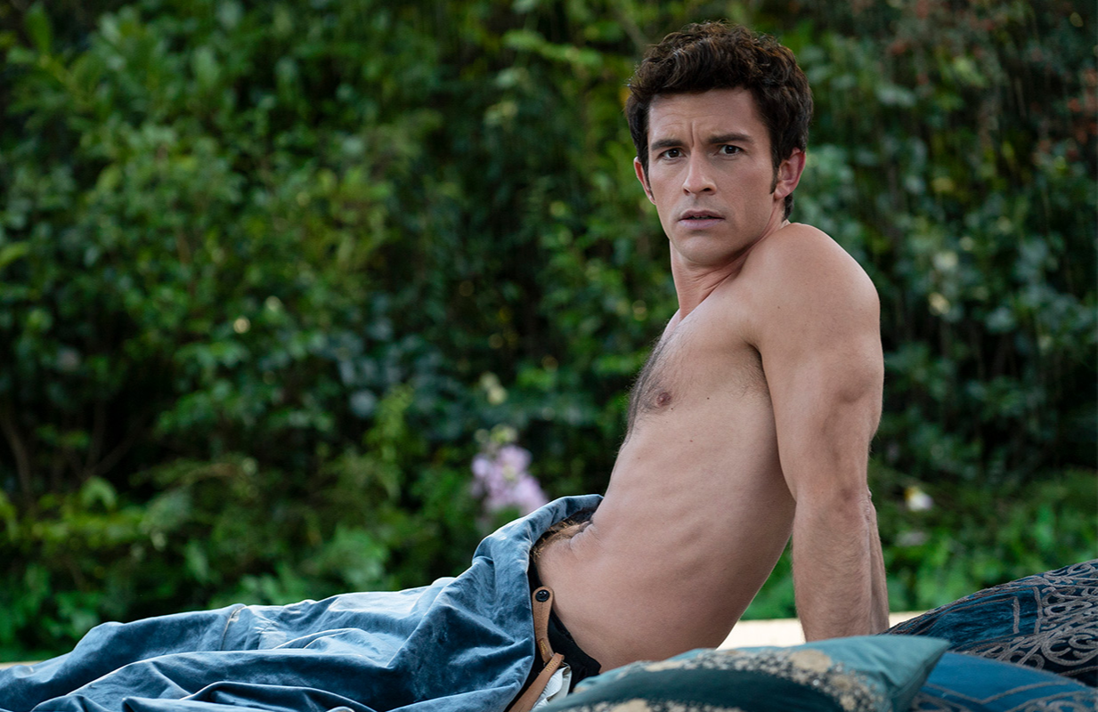 Jonathan Bailey in Bridgerton Season 2, though you'd be forgiven for thinking this was Fellow Travelers (Photo: Netflix)